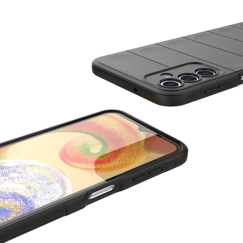 Magic Shield Case etui do Samsung Galaxy A14 elastyczny pancerny pokrowiec czerwone