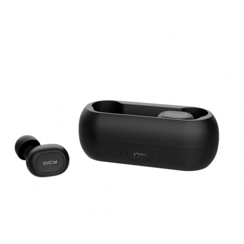 Słuchawki bezprzewodowe Bluetooth TWS QCY T1C czarne