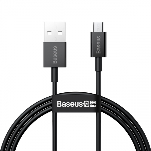 Kabel USB do micro USB Baseus Superior Series, 2A, 1m czarny