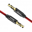 Kabel audio mini jack 3,5mm AUX Baseus Yiven 1,5m czerwony