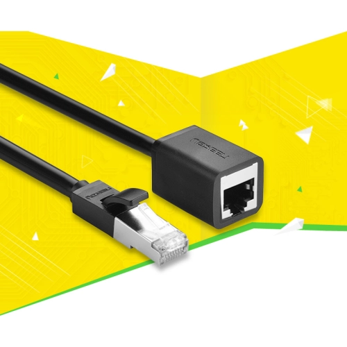 Kabel sieciowy UGREEN przedłużacz Ethernet RJ45, Cat. 6, FTP, z metalową wtyczną 0.5m