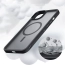 Etui Tech-Protect Magmat MagSafe do iPhone 12 / 12 Pro matte navy