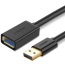 Kabel USB 3.0 przedłużający UGREEN 1m czarny