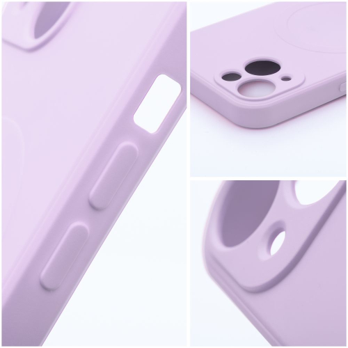 Etui Silicone Mag Cover do iPhone 12 Pro Max różowy