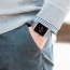 Metalowa bransoleta Milaneseband do Apple Watch 4 / 5 / 6 / 7 / 8 / SE (38/40/41mm) srebrna