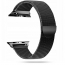 Metalowa bransoleta Milaneseband do Apple Watch 4 / 5 / 6 / 7 / 8 / SE (38/40/41mm) czarna
