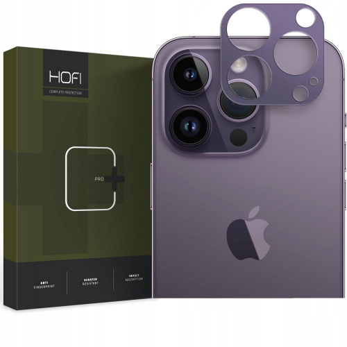 Osłona aparatu Hofi Alucam Pro+ do iPhone 14 Pro / iPhone 14 Pro Max fioletowa