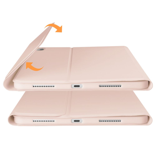 Etui SC Pen z klawiaturą Bluetooth do iPad 10.9 2022 różowe