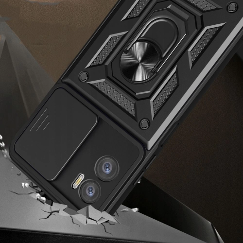 Etui Tech-Protect Camshield Pro do Motorola Moto E22 / E22i czarne