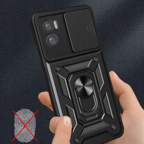 Etui Tech-Protect Camshield Pro do Motorola Moto E22 / E22i czarne