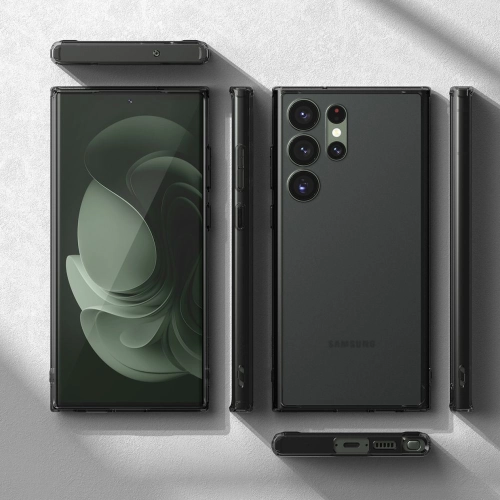 Etui Ringke Fusion Matte Samsung Galaxy S23 Ultra czarne