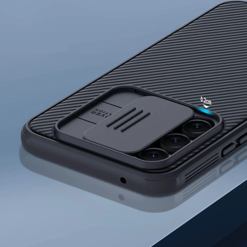 Etui NiLLKiN CamShield Case Pro do Samsung Galaxy A54 5G niebieskie