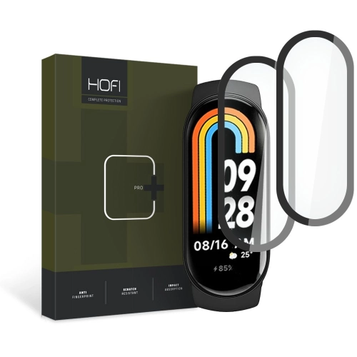Szkło hybrydowe HOFI Hybrid Pro+ (2 szt.) do Xiaomi Smart Band 8 / 8 NFC czarne