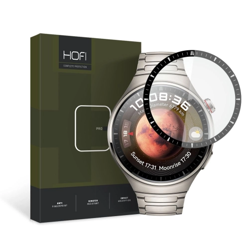 Szkło hybrydowe HOFI Hybrid Pro+ do Huawei Watch 4 Pro (48mm) czarne