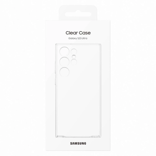 Etui SAMSUNG Clear Cover do Galaxy S23 Ultra przezroczyste