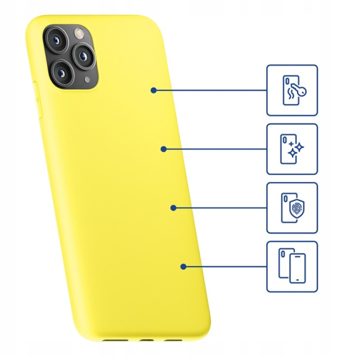 Etui o zwiększonej odporności 3MK Matt Case do Samsung Galaxy S23 5G limonkowe