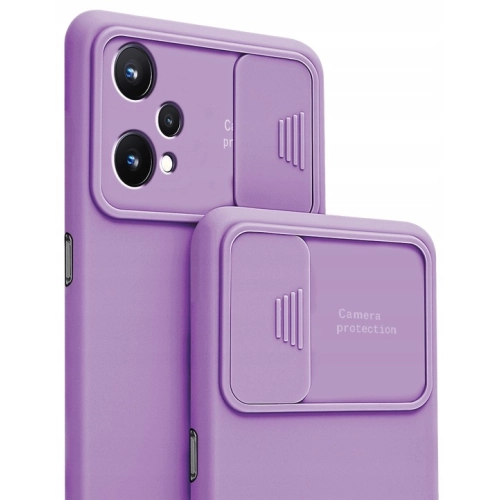 Etui CamShield Soft Silicone Case do Xiaomi Redmi 10C fioletowy