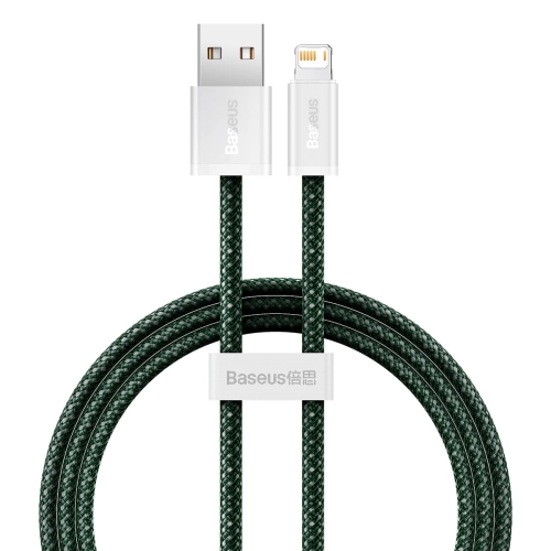 Kabel USB do Lightning Baseus Dynamic, 2.4A, 1m zielony