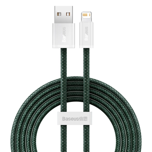 Kabel USB do Lightning Baseus Dynamic, 2.4A, 2m zielony