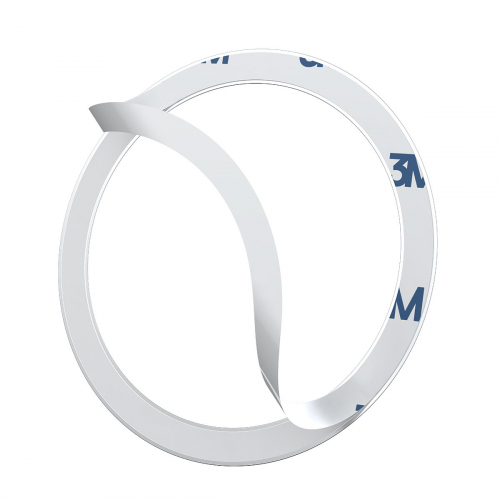 Pierścień (2 szt.) Baseus Halo Series MagSafe Ring srebrny