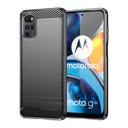 Etui pancerne KARBON do Motorola Moto E32 czarne