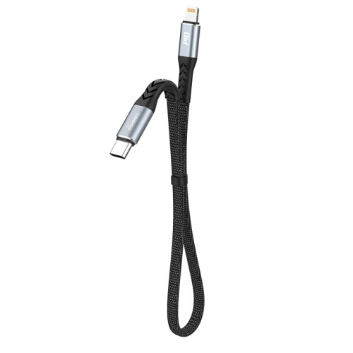 Kabel USB-C do Lightning Dudao L10P, PD 20W, 0.23m czarny