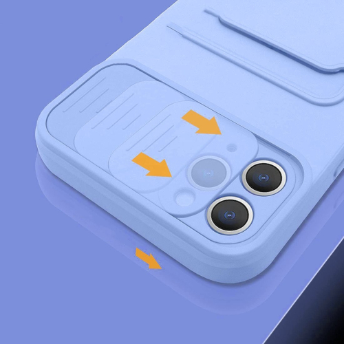 Etui CamShield Soft Silicone Case do Xiaomi Redmi Note 9 jasnoniebieskie