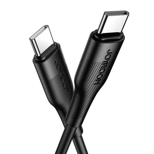 Kabel przewód USB-C - USB-C Joyroom PD 60W 3A 0,25m czarny
