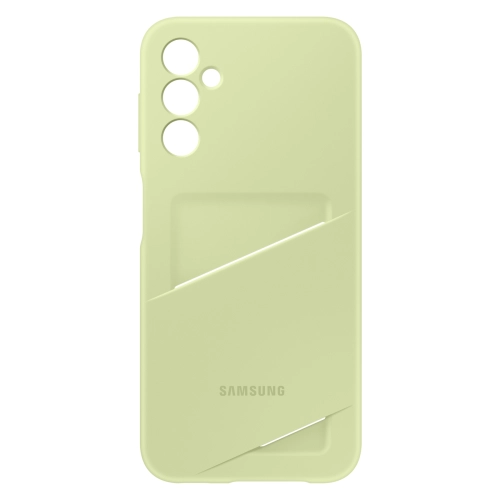 Etui Samsung Card Slot Cover do Galaxy A14 5G limonkowe