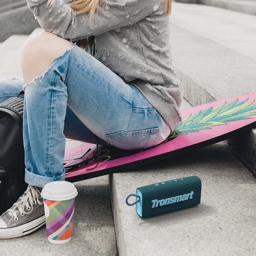 Tronsmart Trip bezprzewodowy głośnik Bluetooth 5.3 10W IPX7 niebieski