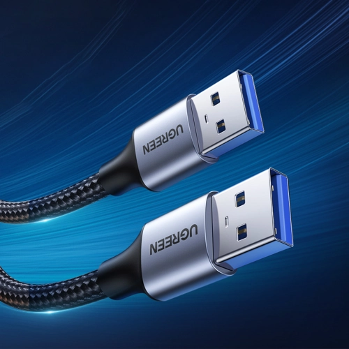 Kabel przewód USB - USB 3.0 Ugreen 5Gb/s 2m szary
