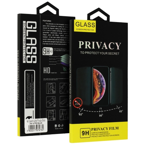 Szkło hartowane, prywatyzujące Privacy Glass do Xiaomi Redmi Note 13 Pro 5G czarne