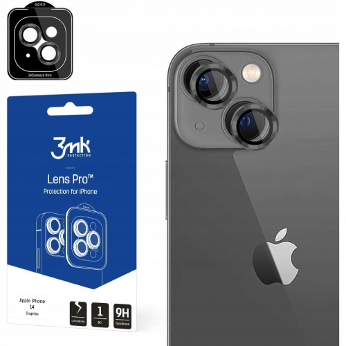 Ochrona na aparat 3MK Lens Protection Pro do iPhone 14 grafitowy
