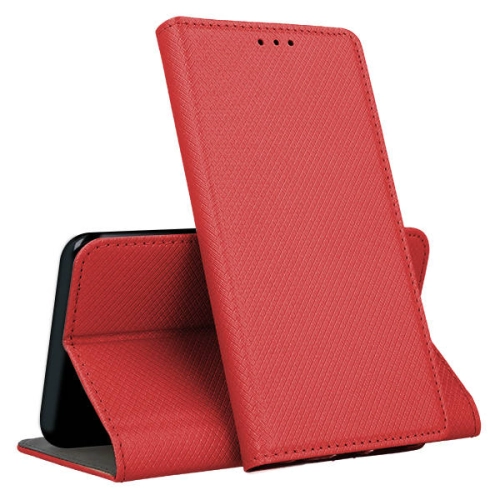 Etui z klapką Smart Magnet do Samsung Galaxy A24 4G czerwone