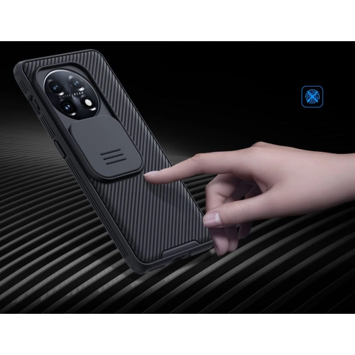 Etui NiLLKiN CamShield Case Pro do OnePlus 11 5G niebieskie