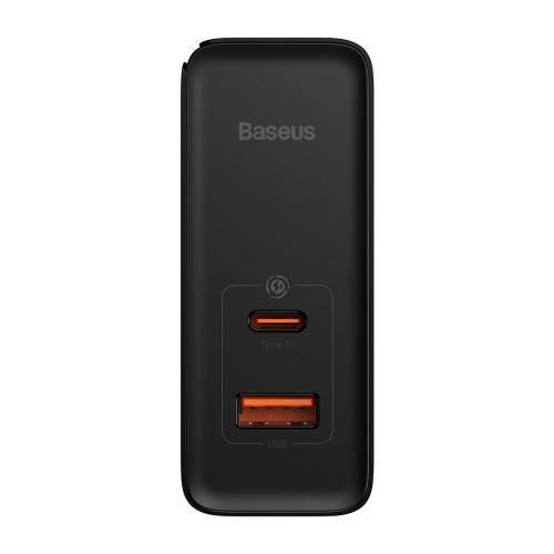 Ładowarka sieciowa Baseus GaN5 Pro USB + USB-C 100W PD3.0, QC4.0+, AFC czarna