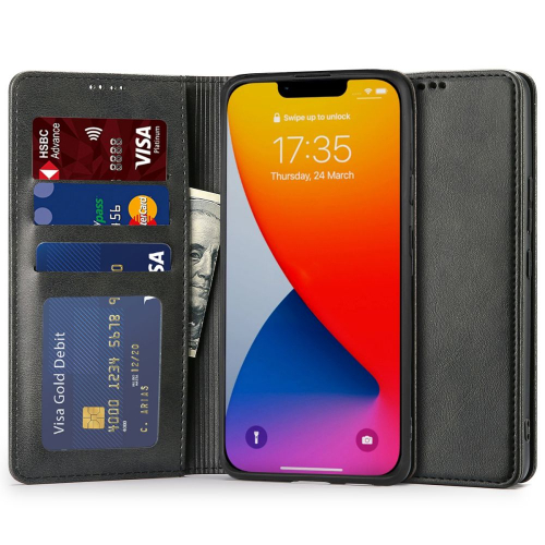 Etui Tech-Protect Wallet Magnet do Apple iPhone 14 czarne