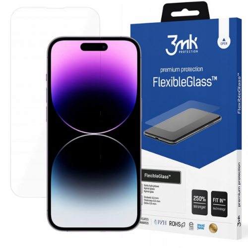 Szkło hybrydowe 3MK FlexibleGlass do Apple iPhone 14 / 14 Pro