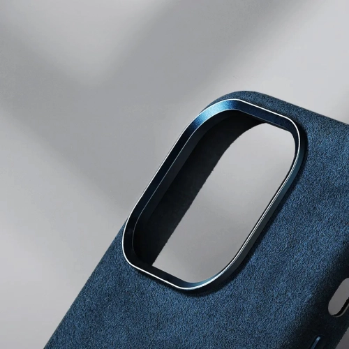 Etui z tkaniny Alcane z MagSafe do iPhone’a 14 jasnoróżowe