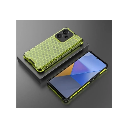 Etui Honeycomb Armor Case do Xiaomi Redmi Note 13 Pro+ Plus 5G zielone