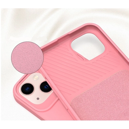 Etui CamShield Soft Silicone Case do Samsung Galaxy A52 / A52 5G / A52s różowe