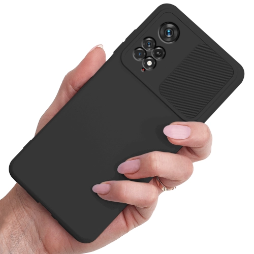 Etui CamShield Soft Silicone Case do Xiaomi Redmi Note 11 Pro / Note 11 Pro 5G czarne