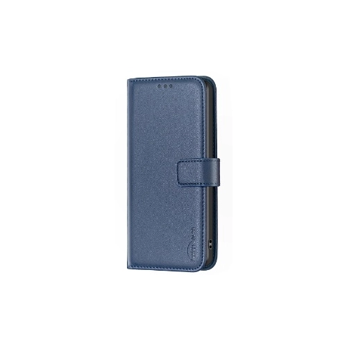 Etui Leather Wallet do Xiaomi Redmi 13C granatowe