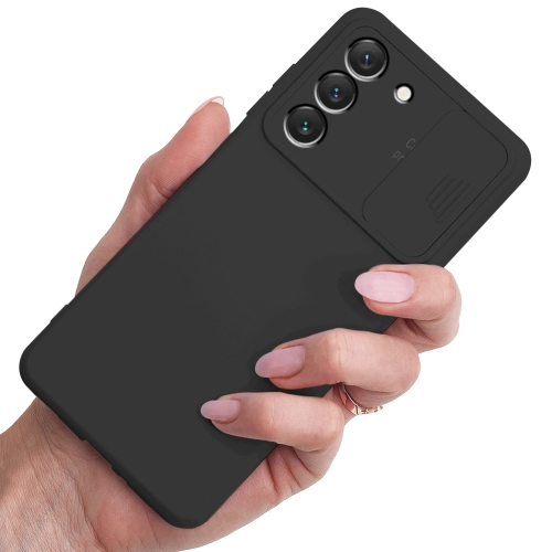 Etui CamShield Soft Silicone Case do Samsung Galaxy S23 czarne