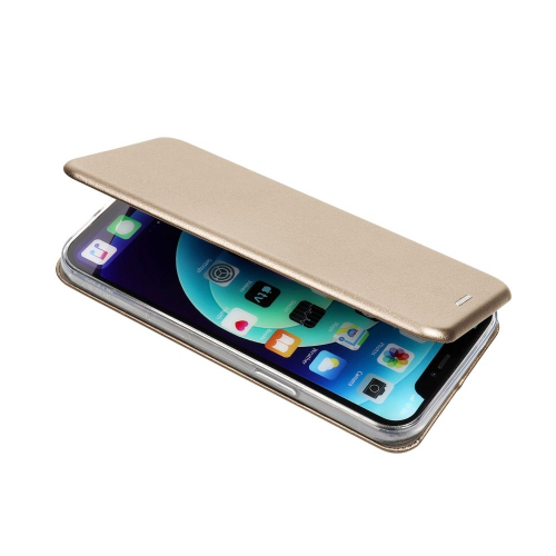 Etui bookcase kabura Elegance do iPhone 14 Pro Max złote