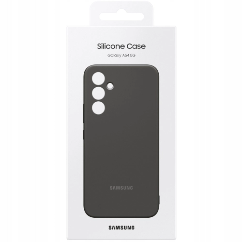 Etui Samsung Silicone Cover do Galaxy A54 5G czarne