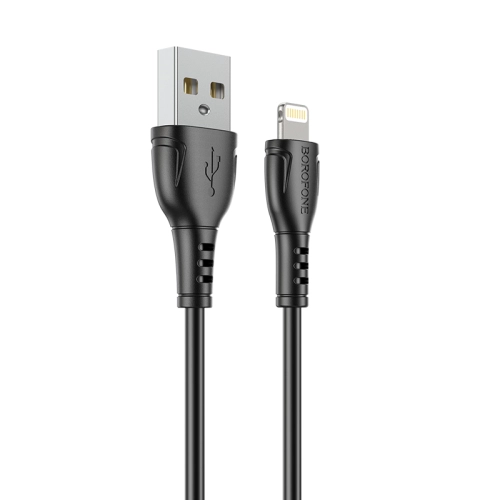 Kabel USB do Lightning Borofone BX51 Triumph 2.4A 1m czarny