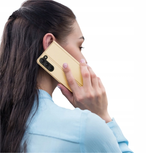 Etui Dux Ducis Skin Pro do Samsung Galaxy S23 Plus złote