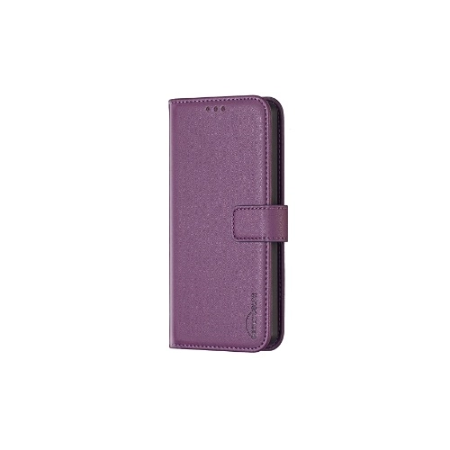Etui Leather Wallet do Xiaomi Redmi 13C fioletowe