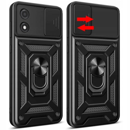 Etui Tech-Protect Camshield Pro do Motorola Moto E13 czarne